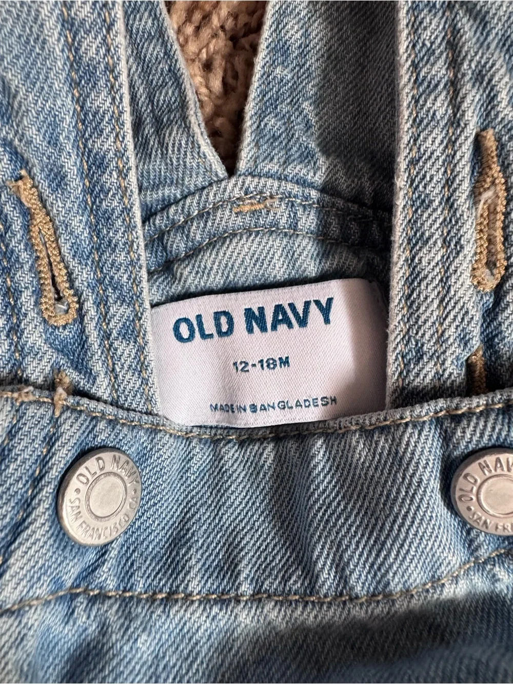 Old Navy Light Blue Denim Ruffle Strap Overalls